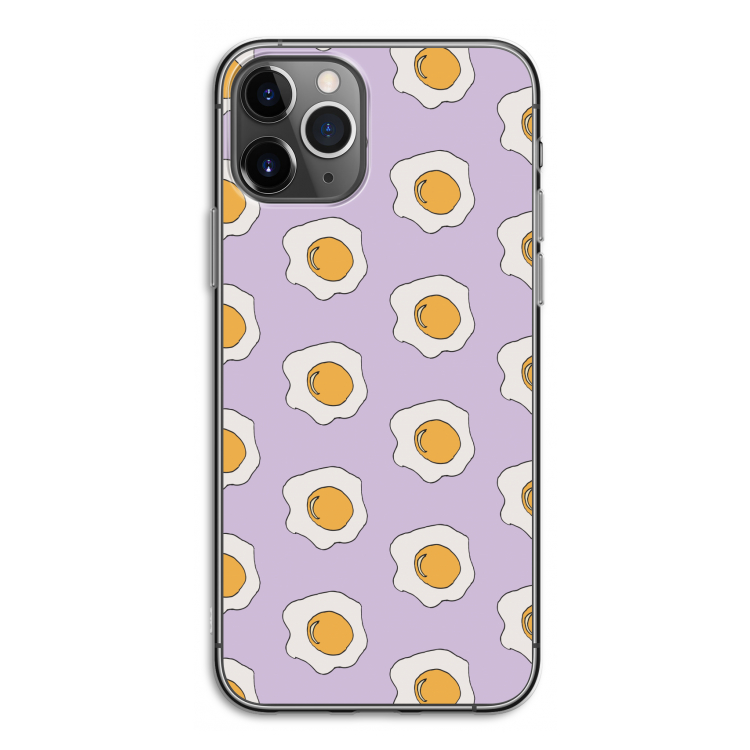 Bacon to my eggs #1: iPhone 11 Pro Transparant Hoesje