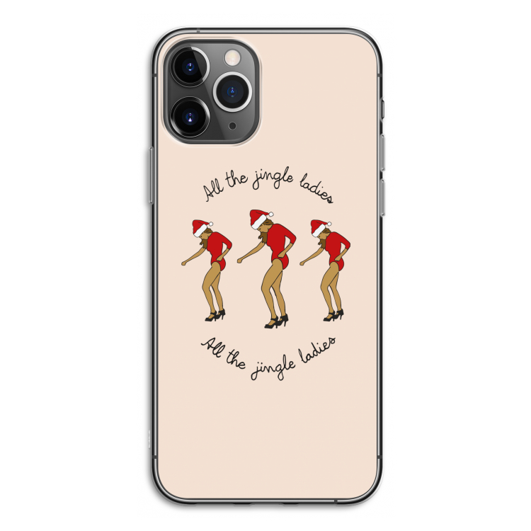 Jingle Ladies: iPhone 11 Pro Transparant Hoesje