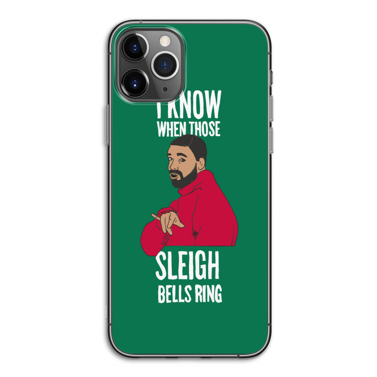 Sleigh Bells Ring: iPhone 11 Pro Transparant Hoesje
