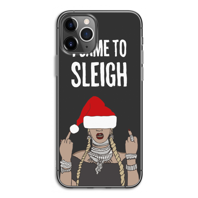 Came To Sleigh: iPhone 11 Pro Transparant Hoesje