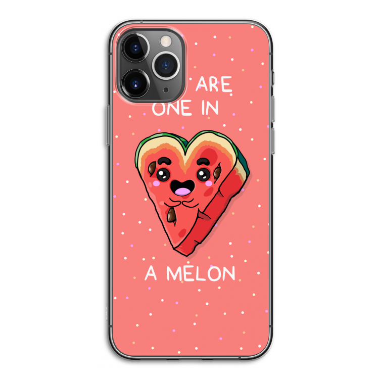 One In A Melon: iPhone 11 Pro Transparant Hoesje