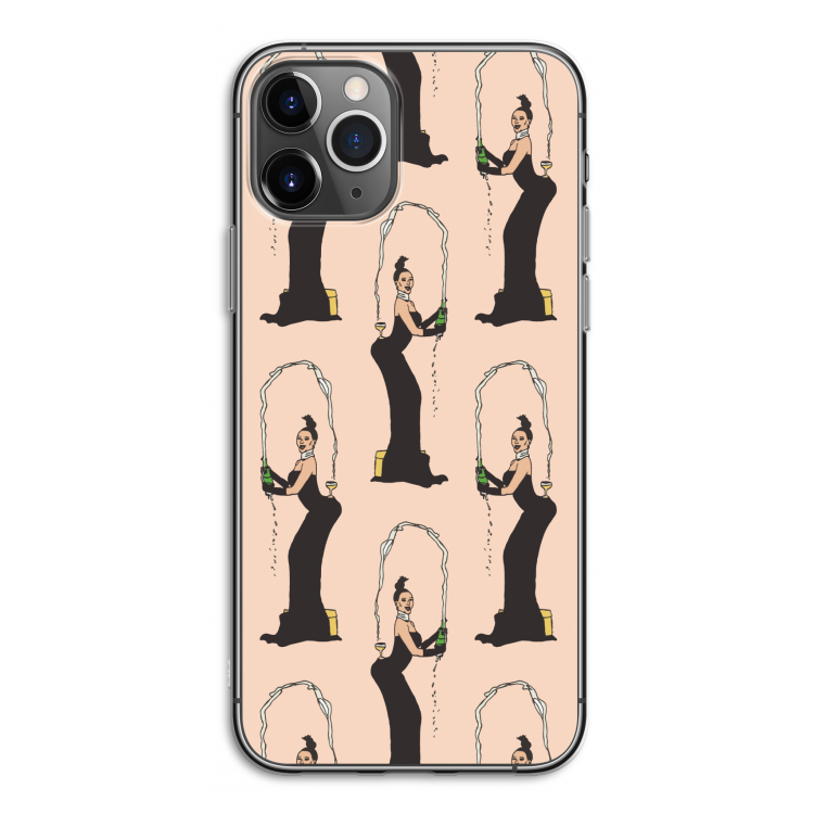 Pop Some Kim: iPhone 11 Pro Transparant Hoesje