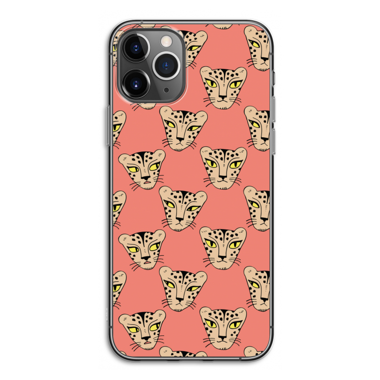 Tijger: iPhone 11 Pro Transparant Hoesje