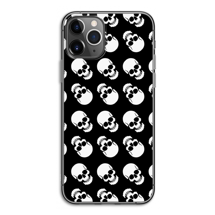 Musketon Skulls: iPhone 11 Pro Transparant Hoesje