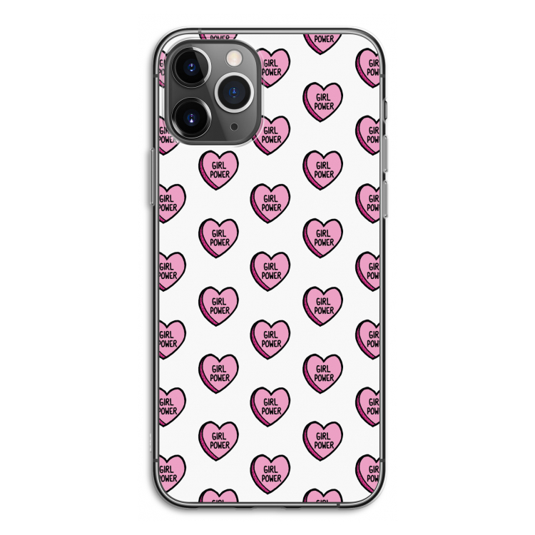 GIRL POWER: iPhone 11 Pro Transparant Hoesje