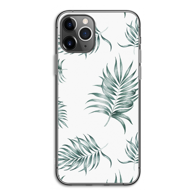 Simple leaves: iPhone 11 Pro Transparant Hoesje