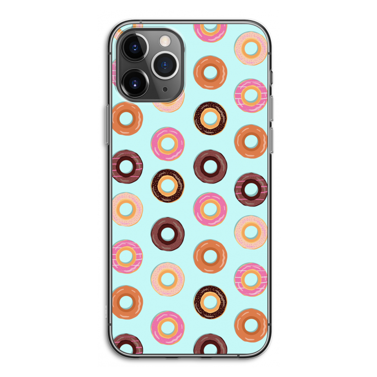 Donuts: iPhone 11 Pro Transparant Hoesje