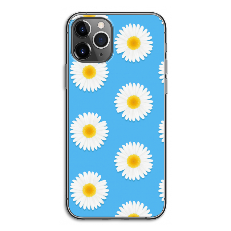 Margrietjes: iPhone 11 Pro Transparant Hoesje