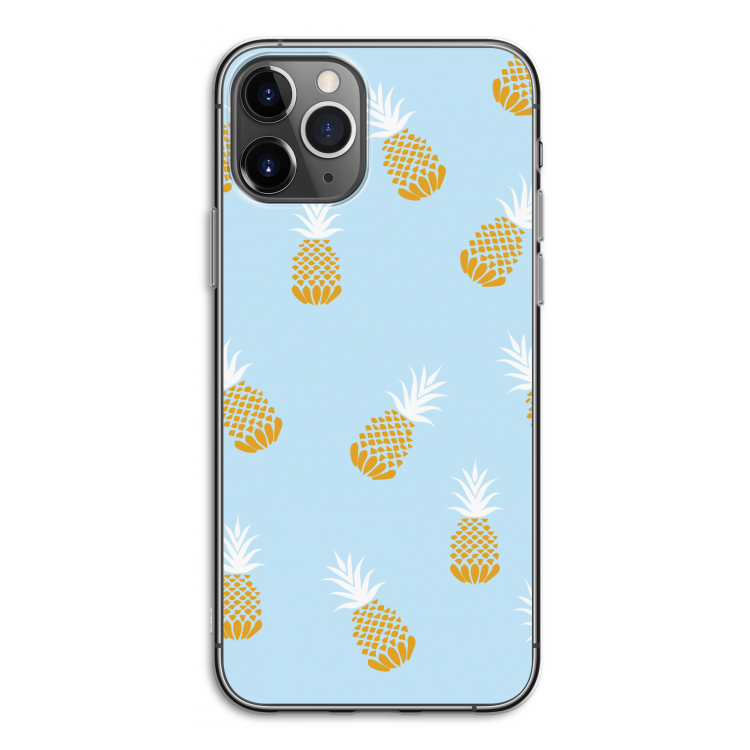 Ananasjes: iPhone 11 Pro Transparant Hoesje