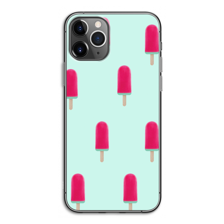 Waterijsje: iPhone 11 Pro Transparant Hoesje