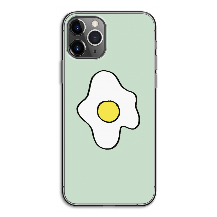 Spiegelei: iPhone 11 Pro Transparant Hoesje