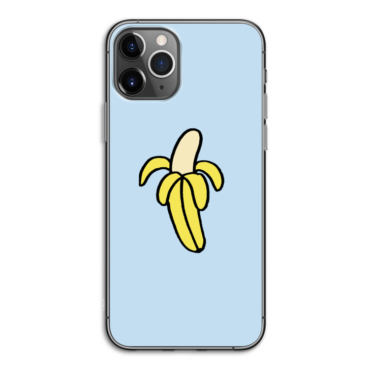 Banana: iPhone 11 Pro Transparant Hoesje