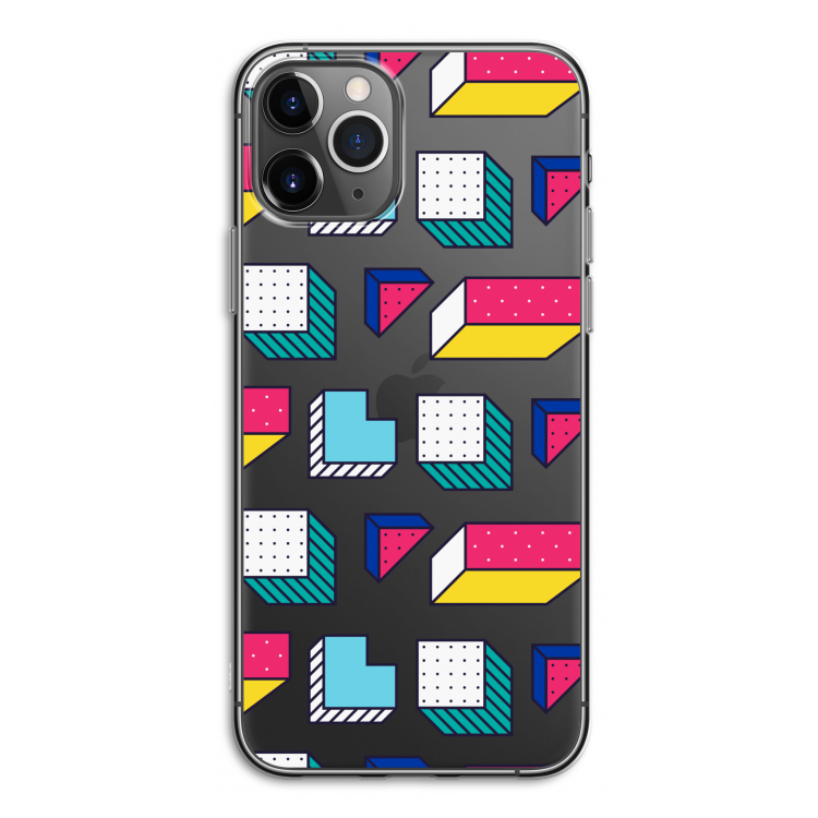 8-bit N°7: iPhone 11 Pro Transparant Hoesje