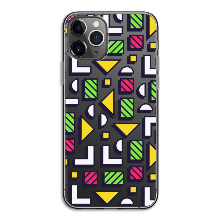 8-bit N°4: iPhone 11 Pro Transparant Hoesje