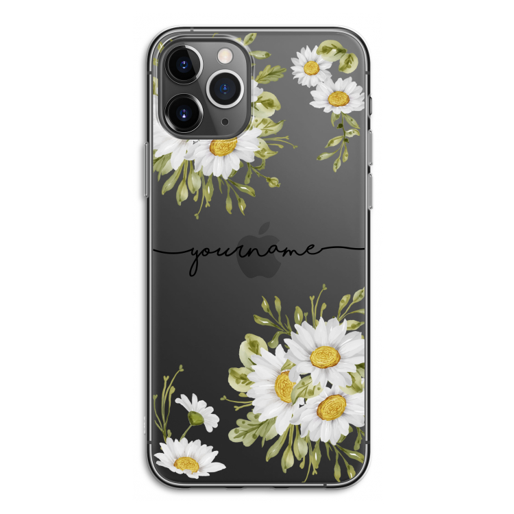 Daisies: iPhone 11 Pro Transparant Hoesje