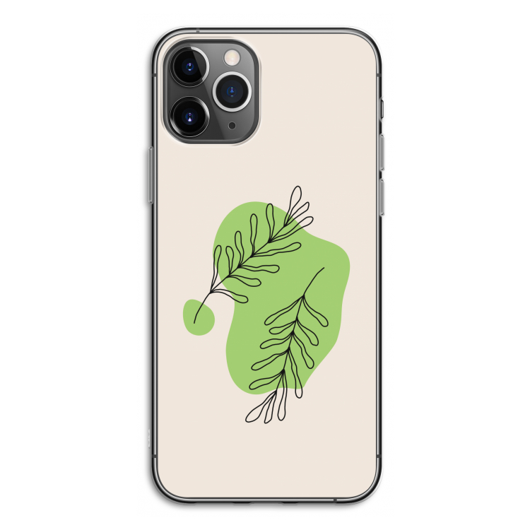 Beleaf in you: iPhone 11 Pro Transparant Hoesje