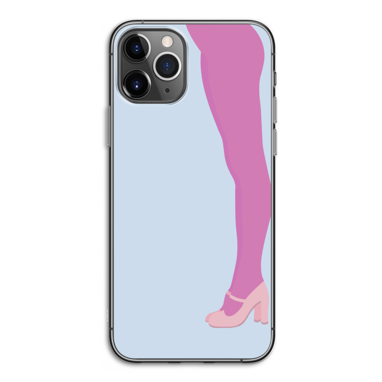 Pink panty: iPhone 11 Pro Transparant Hoesje