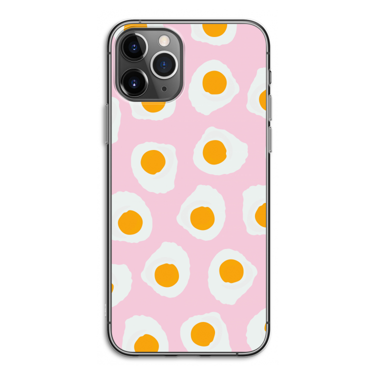 Dancing eggs: iPhone 11 Pro Transparant Hoesje