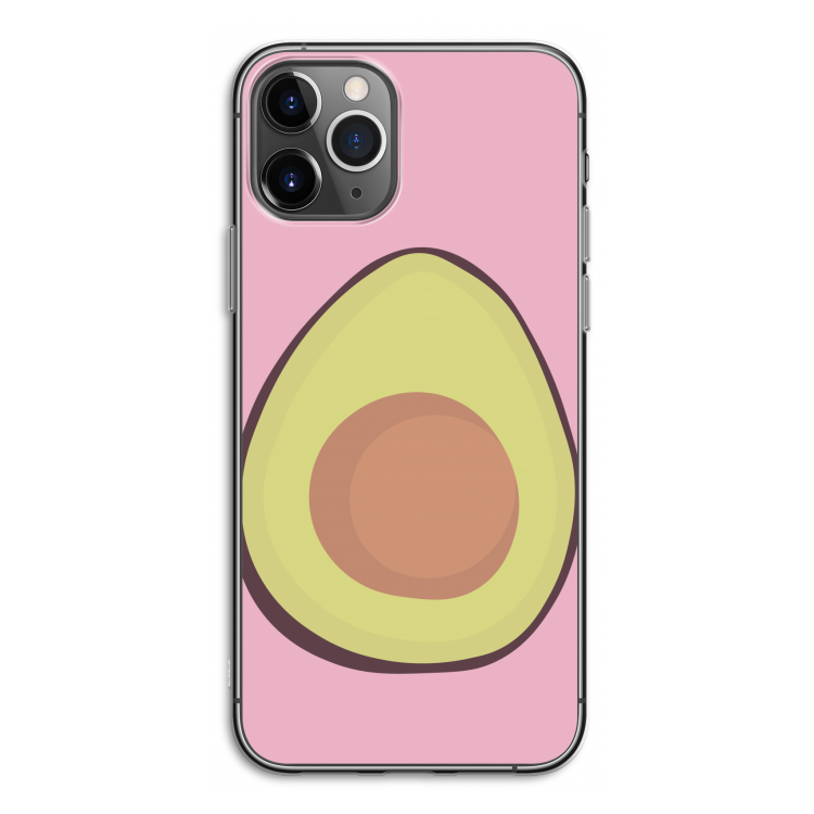 Avocado: iPhone 11 Pro Transparant Hoesje