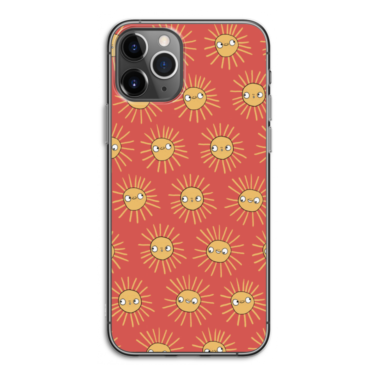 Zon: iPhone 11 Pro Transparant Hoesje