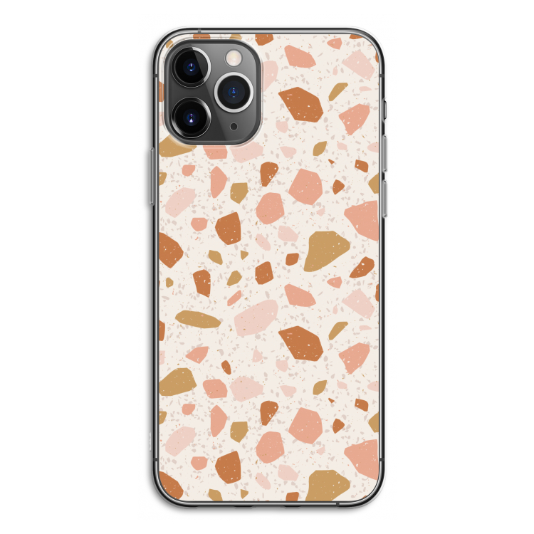 Terrazzo N°18: iPhone 11 Pro Transparant Hoesje