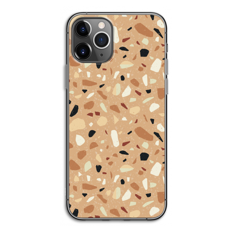 Terrazzo N°17: iPhone 11 Pro Transparant Hoesje