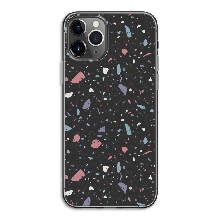 Terrazzo N°16: iPhone 11 Pro Transparant Hoesje