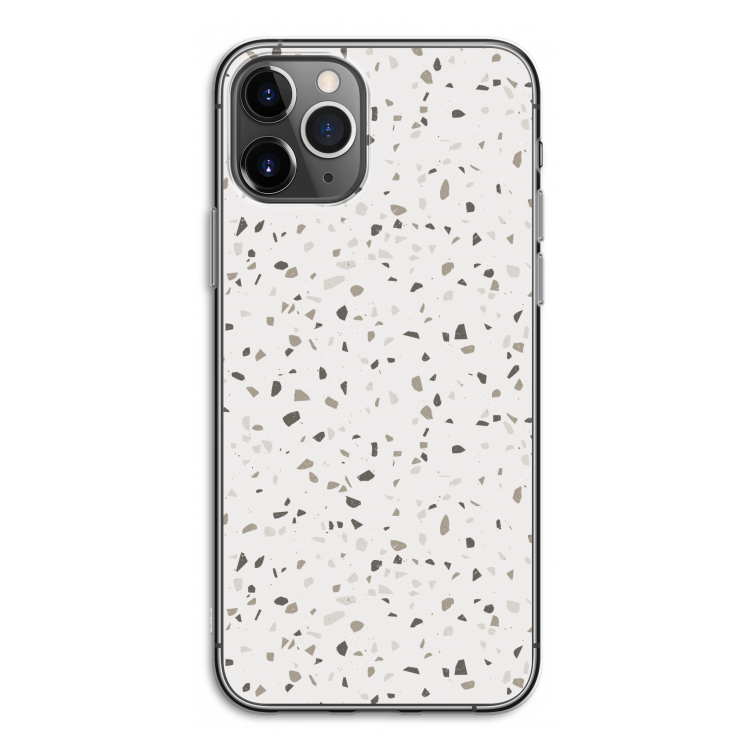 Terrazzo N°14: iPhone 11 Pro Transparant Hoesje