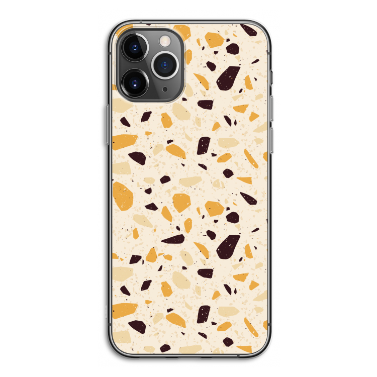 Terrazzo N°13: iPhone 11 Pro Transparant Hoesje