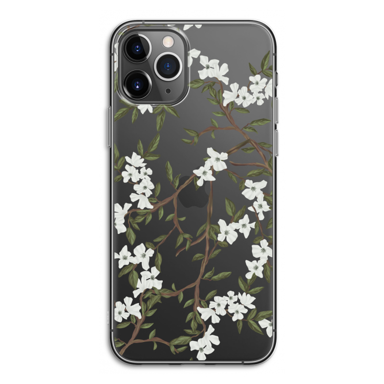 Blossoming spring: iPhone 11 Pro Transparant Hoesje