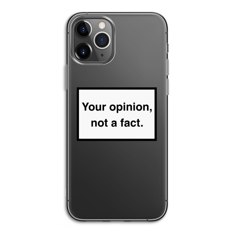 Your opinion: iPhone 11 Pro Transparant Hoesje