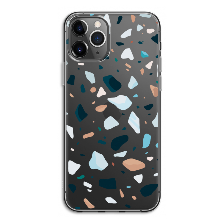 Terrazzo N°13: iPhone 11 Pro Transparant Hoesje