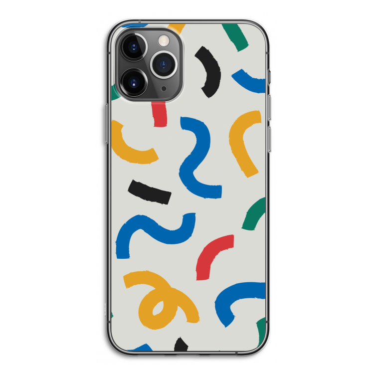 Illustratieve pop 2: iPhone 11 Pro Transparant Hoesje