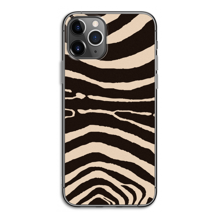 Arizona Zebra: iPhone 11 Pro Transparant Hoesje