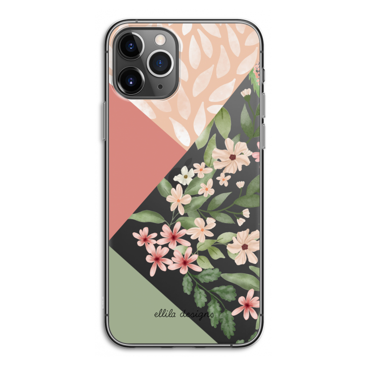 Sweet heaven geometrics: iPhone 11 Pro Transparant Hoesje