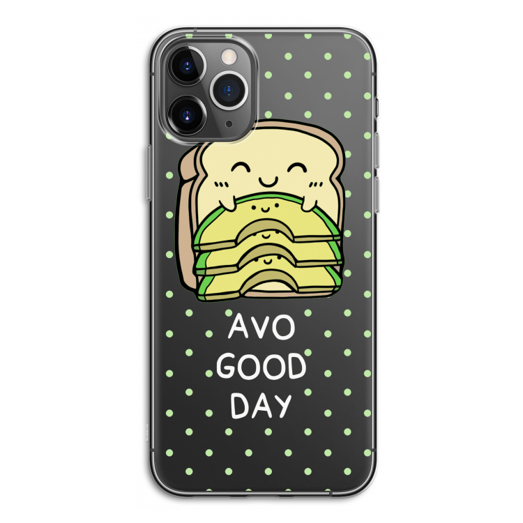 Avo Good Day: iPhone 11 Pro Transparant Hoesje