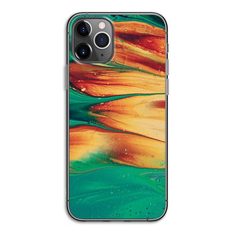 Green Inferno: iPhone 11 Pro Transparant Hoesje