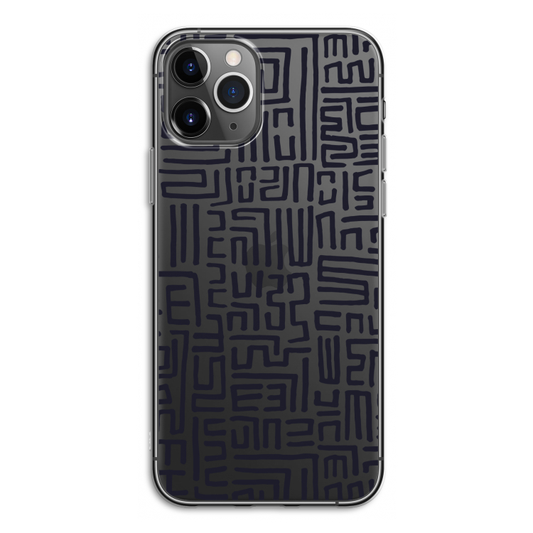 Moroccan Print: iPhone 11 Pro Transparant Hoesje