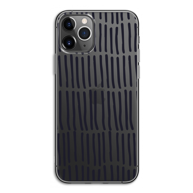Moroccan stripes: iPhone 11 Pro Transparant Hoesje