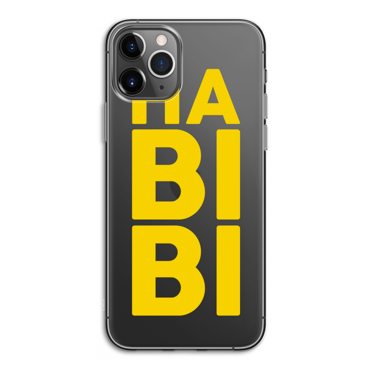 Habibi Majorelle : iPhone 11 Pro Transparant Hoesje