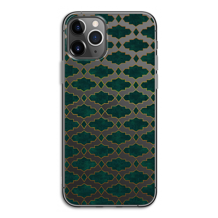 Moroccan tiles: iPhone 11 Pro Transparant Hoesje