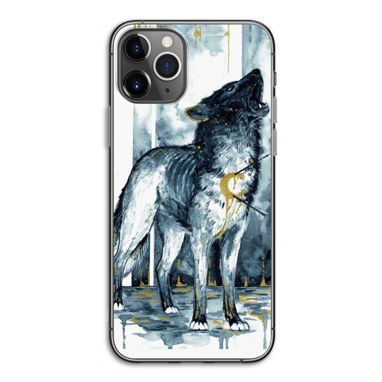 Bleeding Soul: iPhone 11 Pro Transparant Hoesje