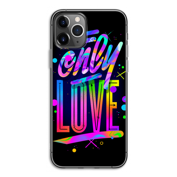 Only Love: iPhone 11 Pro Transparant Hoesje