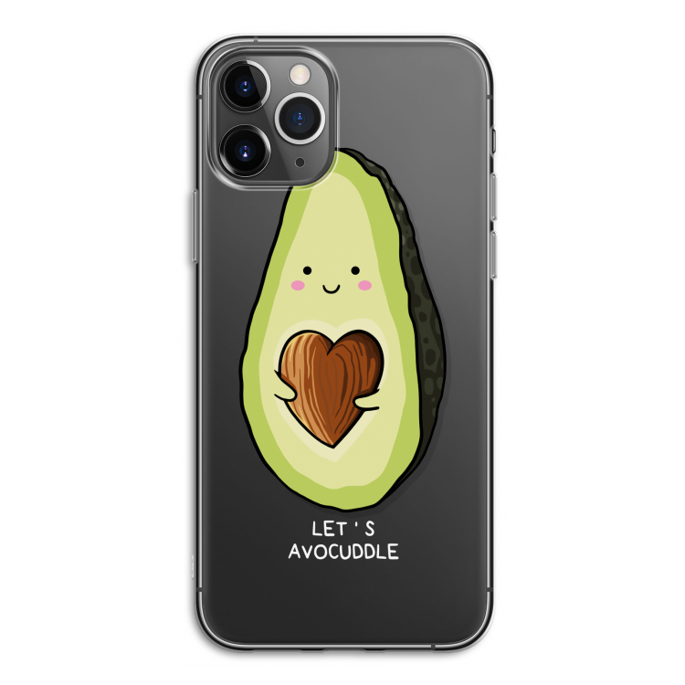 Avocuddle: iPhone 11 Pro Transparant Hoesje