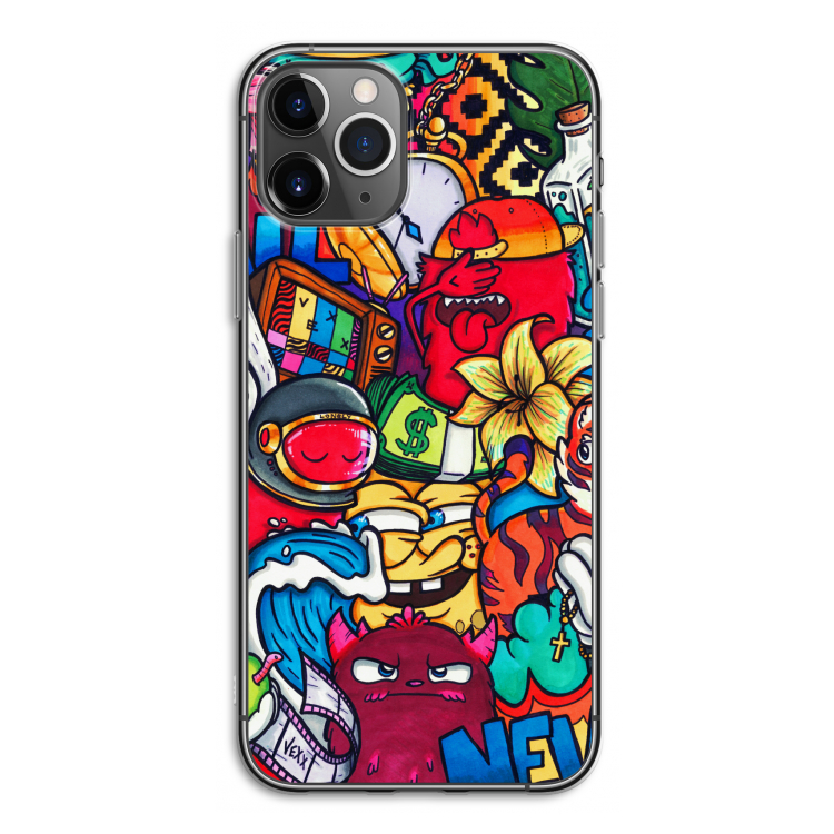 No Rules: iPhone 11 Pro Transparant Hoesje
