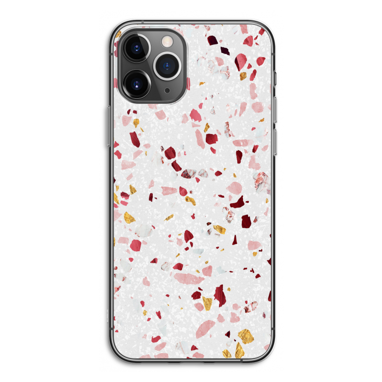 Terrazzo N°9: iPhone 11 Pro Transparant Hoesje