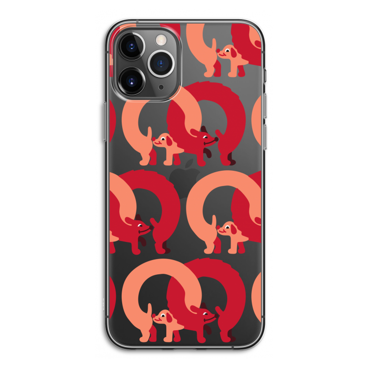 Dogs: iPhone 11 Pro Transparant Hoesje