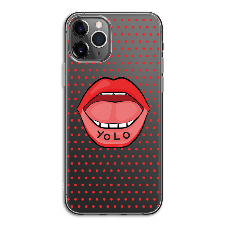 Yolo Denise: iPhone 11 Pro Transparant Hoesje