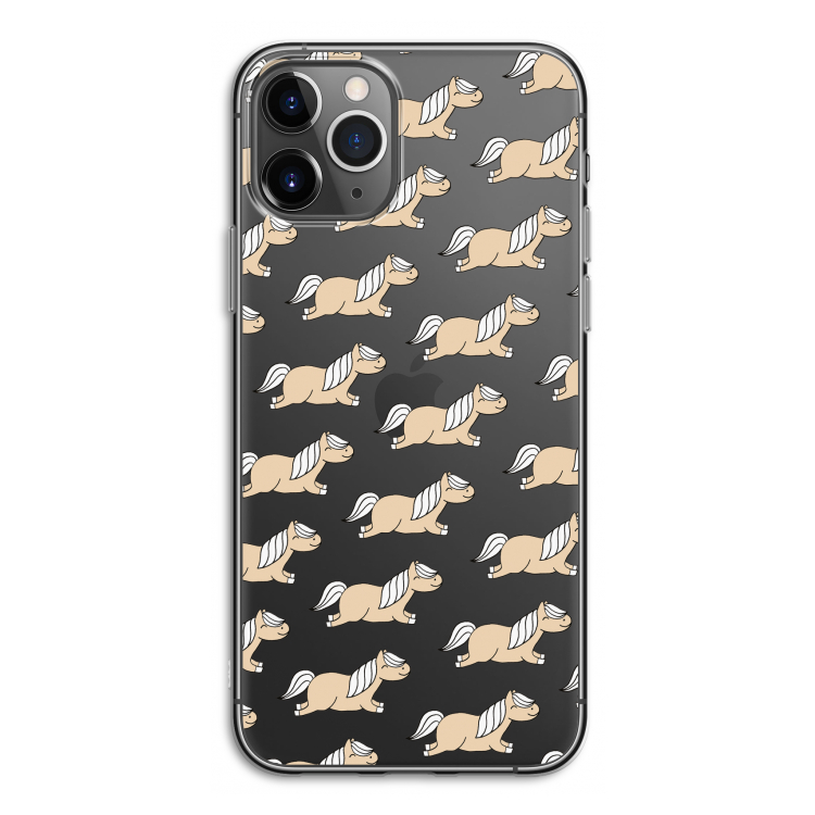 Ponys: iPhone 11 Pro Transparant Hoesje