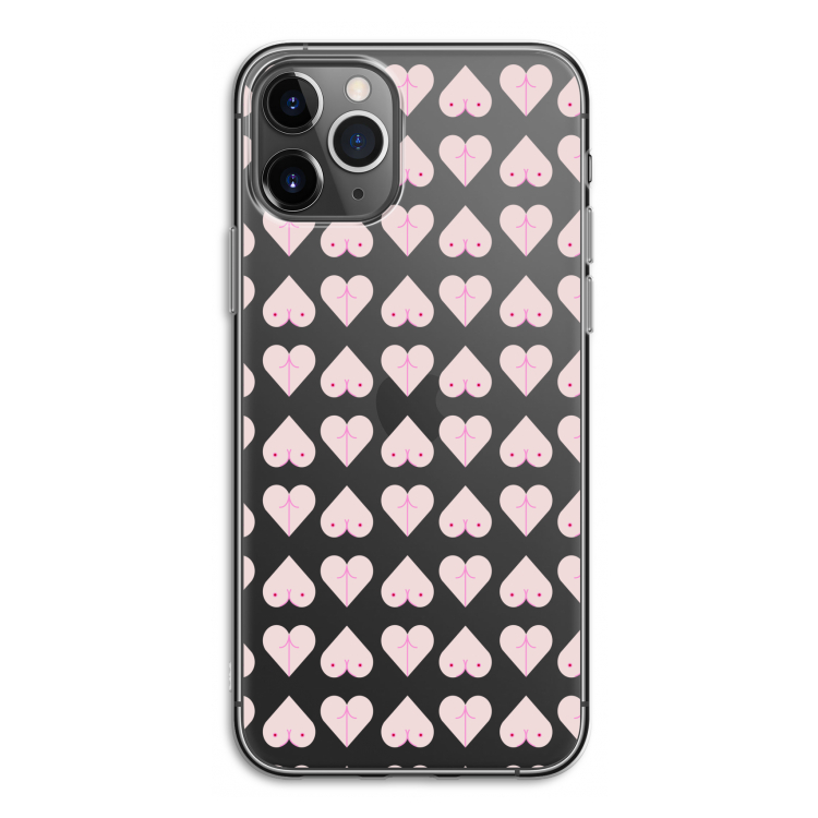 Ass 'n Titties: iPhone 11 Pro Transparant Hoesje